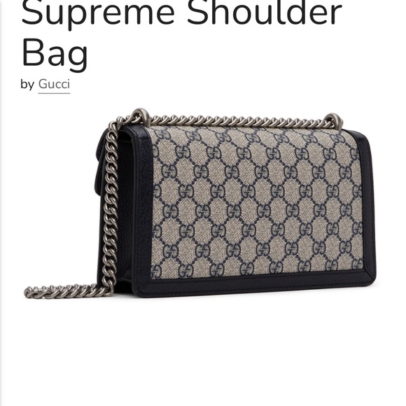 SUPER RARE Gucci dionysus small navy blue bag - Picture 4 of 7